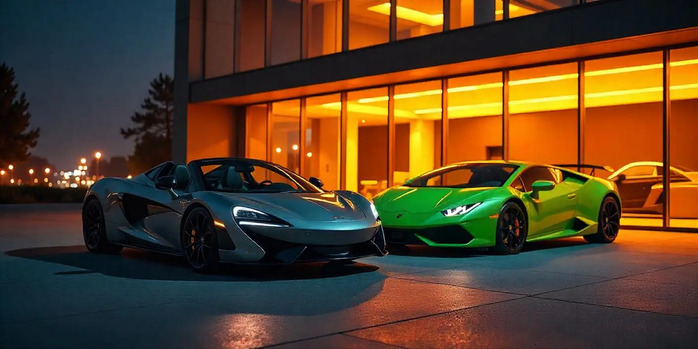 McLaren 570S Spyder vs Lamborghini Huracan Evo Spyder - 2025