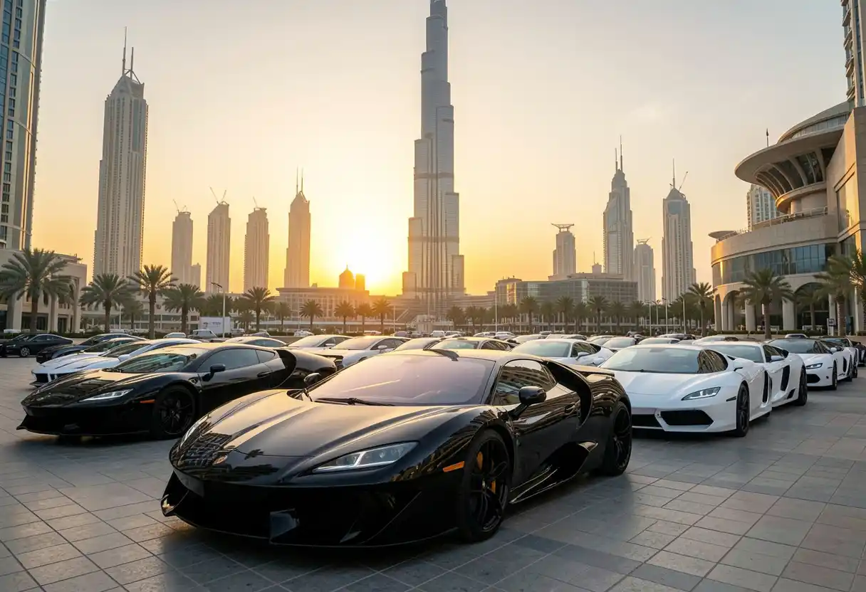 how to extend your luxury car rental period in Dubai